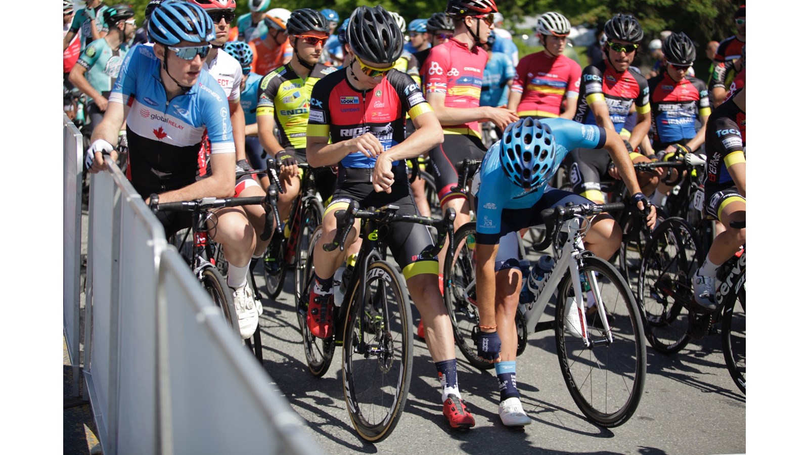 C'est un départ pour le Tour de Beauce ! 