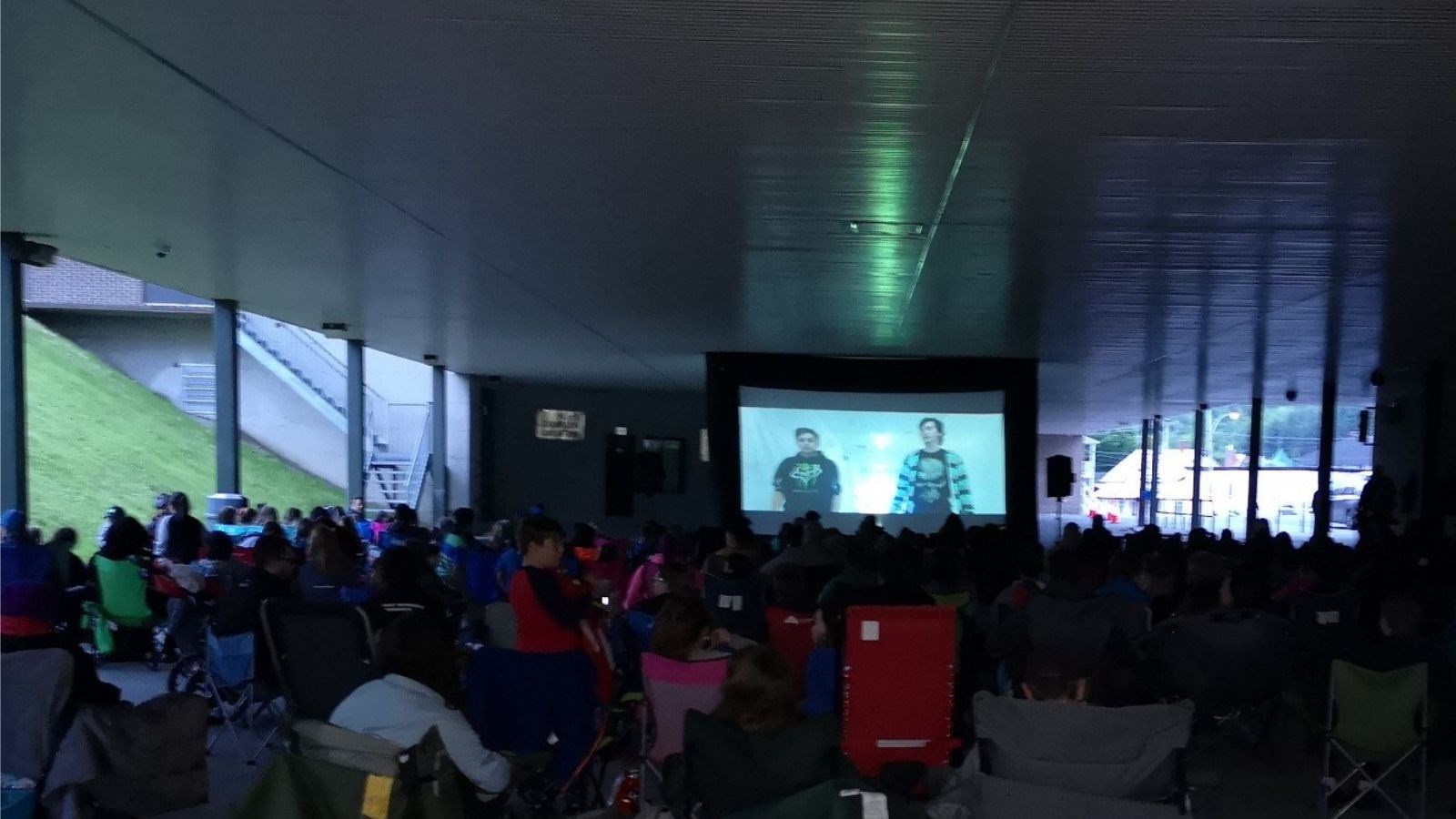 500 personnes étaient au rendez-vous pour le Cinéma plein air à Beauceville