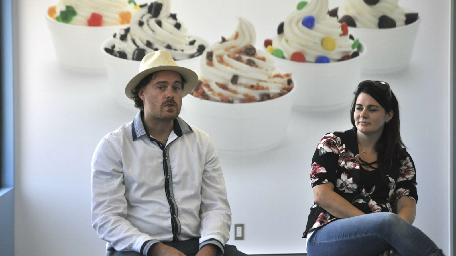 Samuel Pépin et sa conjointe, Valérie Bilodeau.