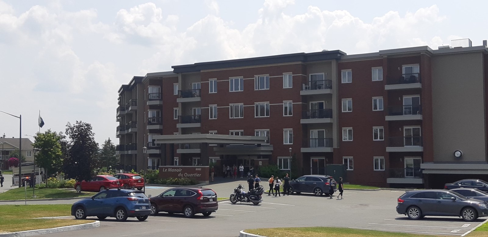 Des résidents du Manoir du quartier évacués 