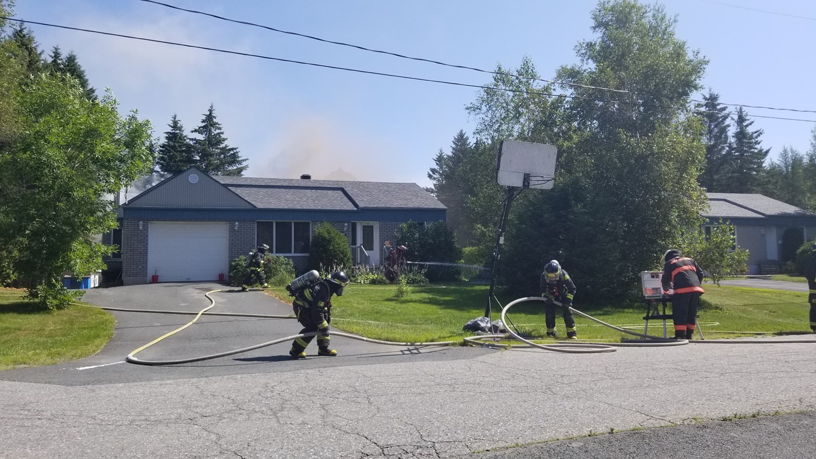 Un incendie dans une résidence de la 10e avenue à Saint-Georges
