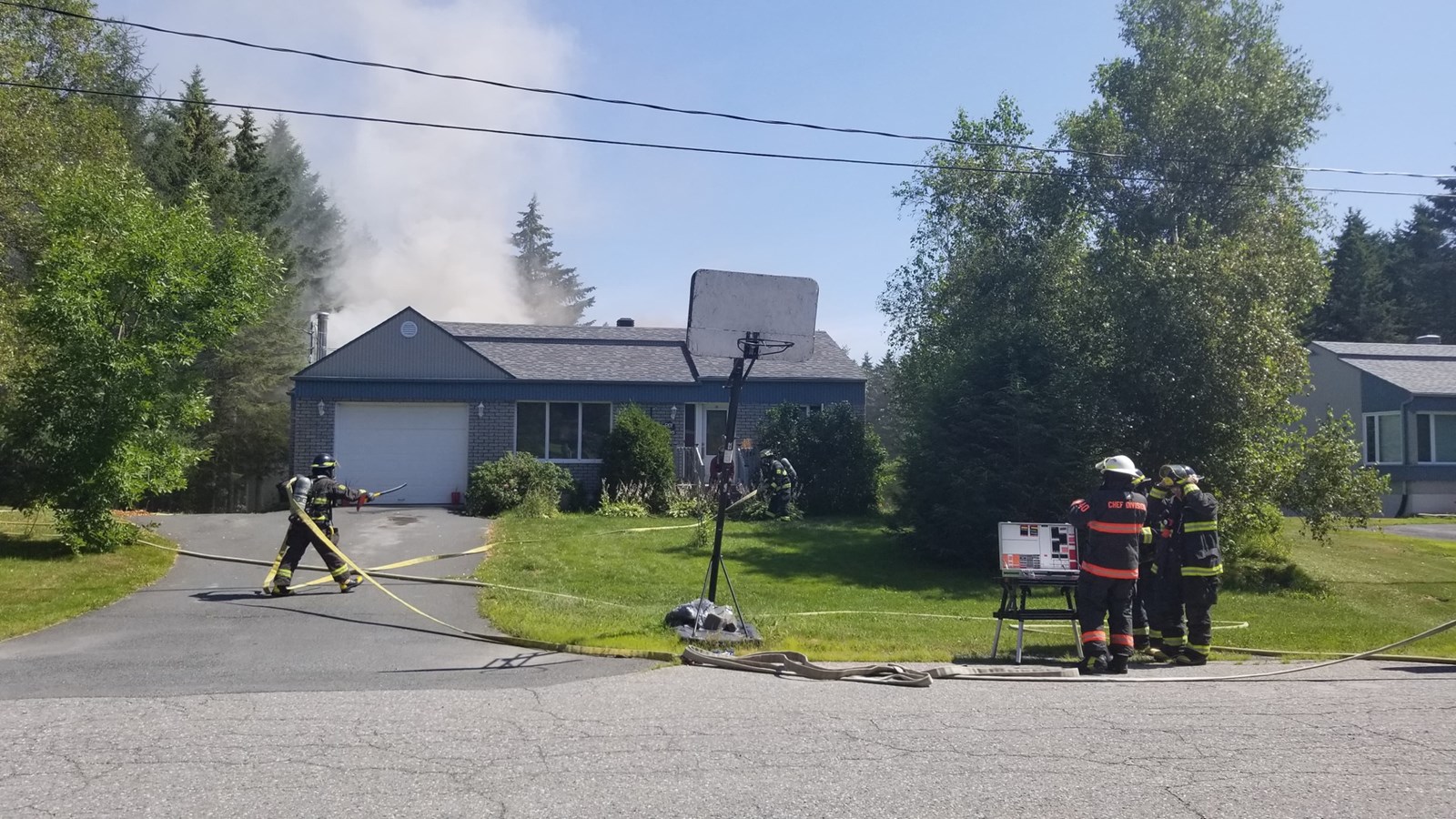 Un incendie dans une résidence de la 10e avenue à Saint-Georges
