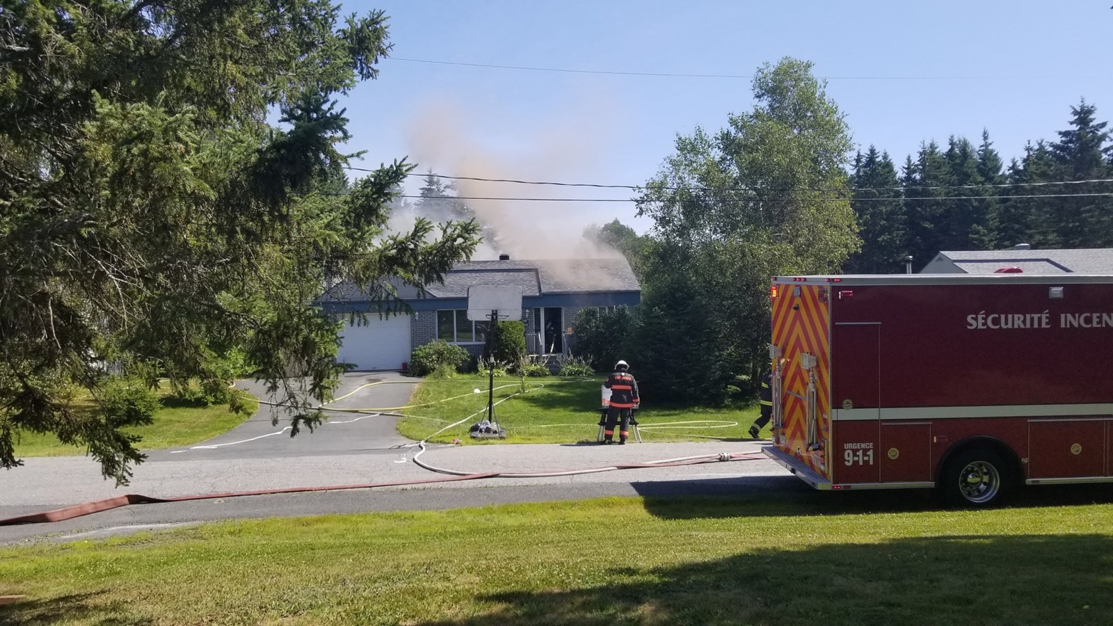 Un incendie dans une résidence de la 10e avenue à Saint-Georges