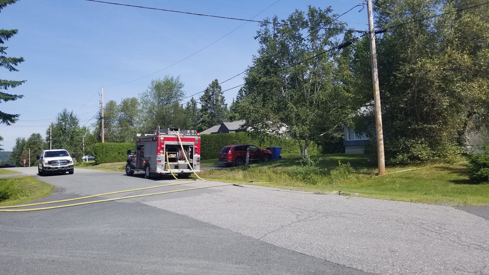 Un incendie dans une résidence de la 10e avenue à Saint-Georges