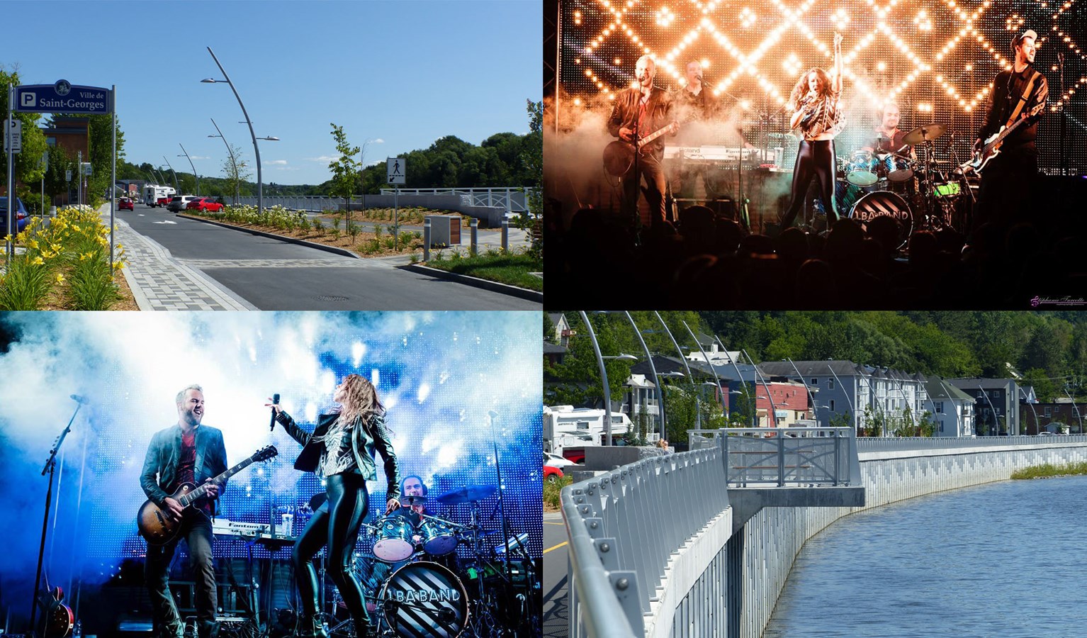 Une grande fête pour inaugurer le mur de soutènement et la promenade Redmond