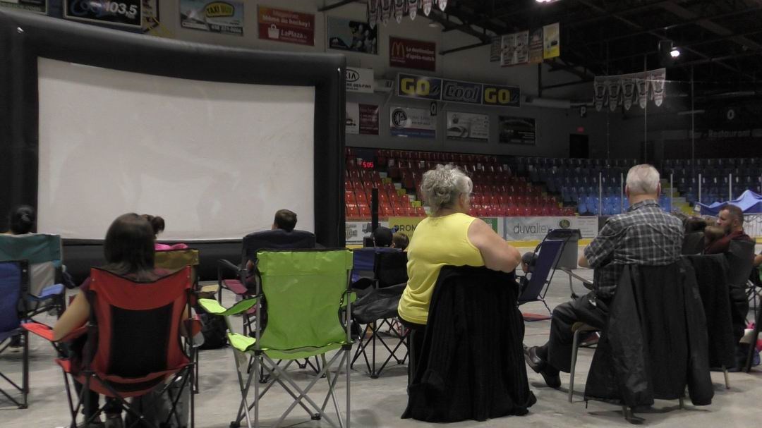 Normand DeLessard présente la soirée cinéma plein air de Saint-Georges