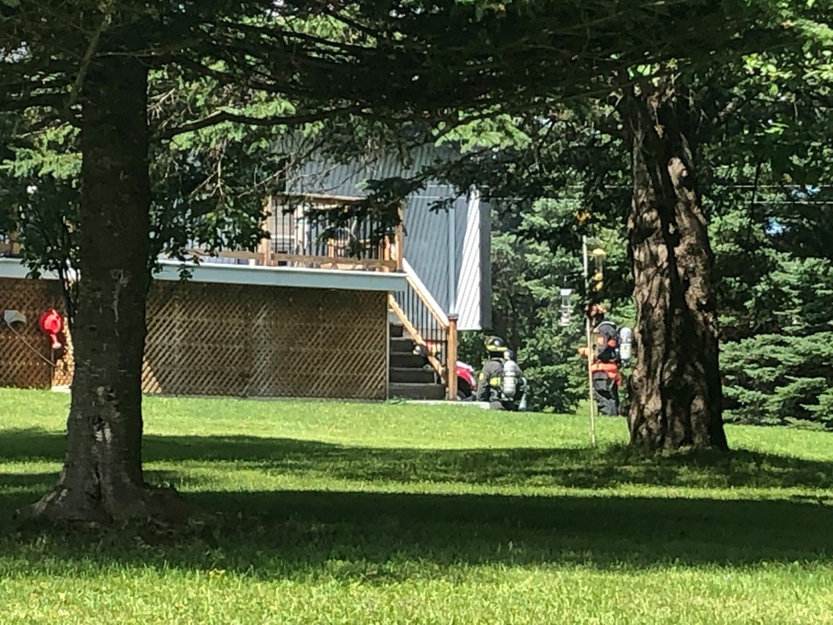 Feu de résidence dans la 135e Rue à Saint-Georges