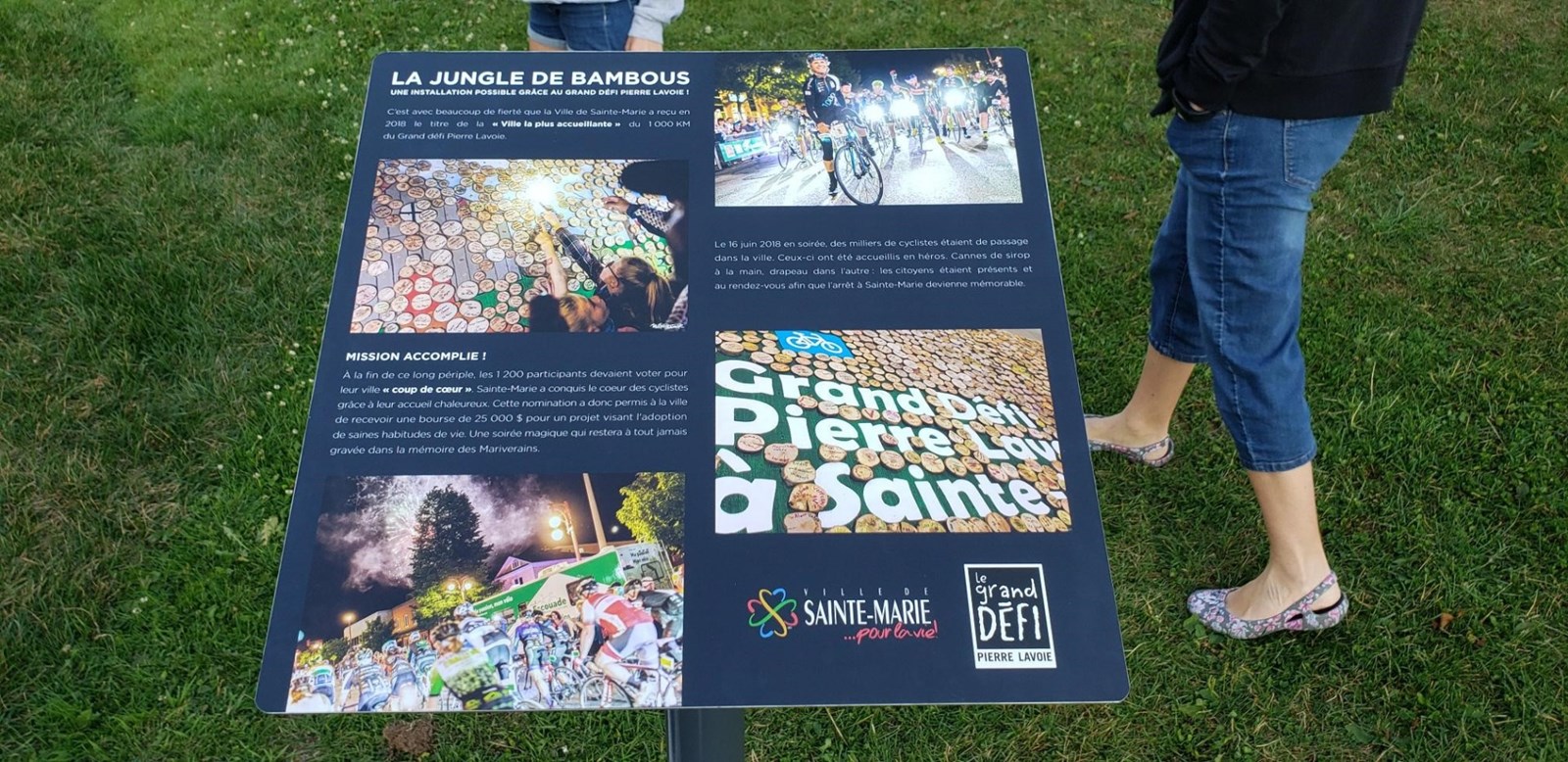 La Jungle de bambou : un nouvel aménagement à Sainte-Marie, signé le Grand défi Pierre Lavoie 