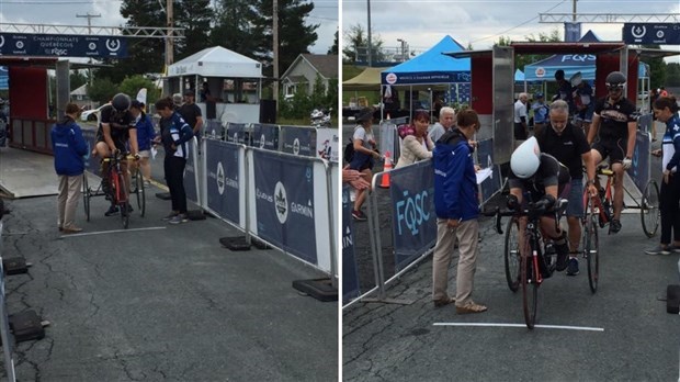 Championnats québécois élites et paracyclisme :  l'épreuve de course sur route