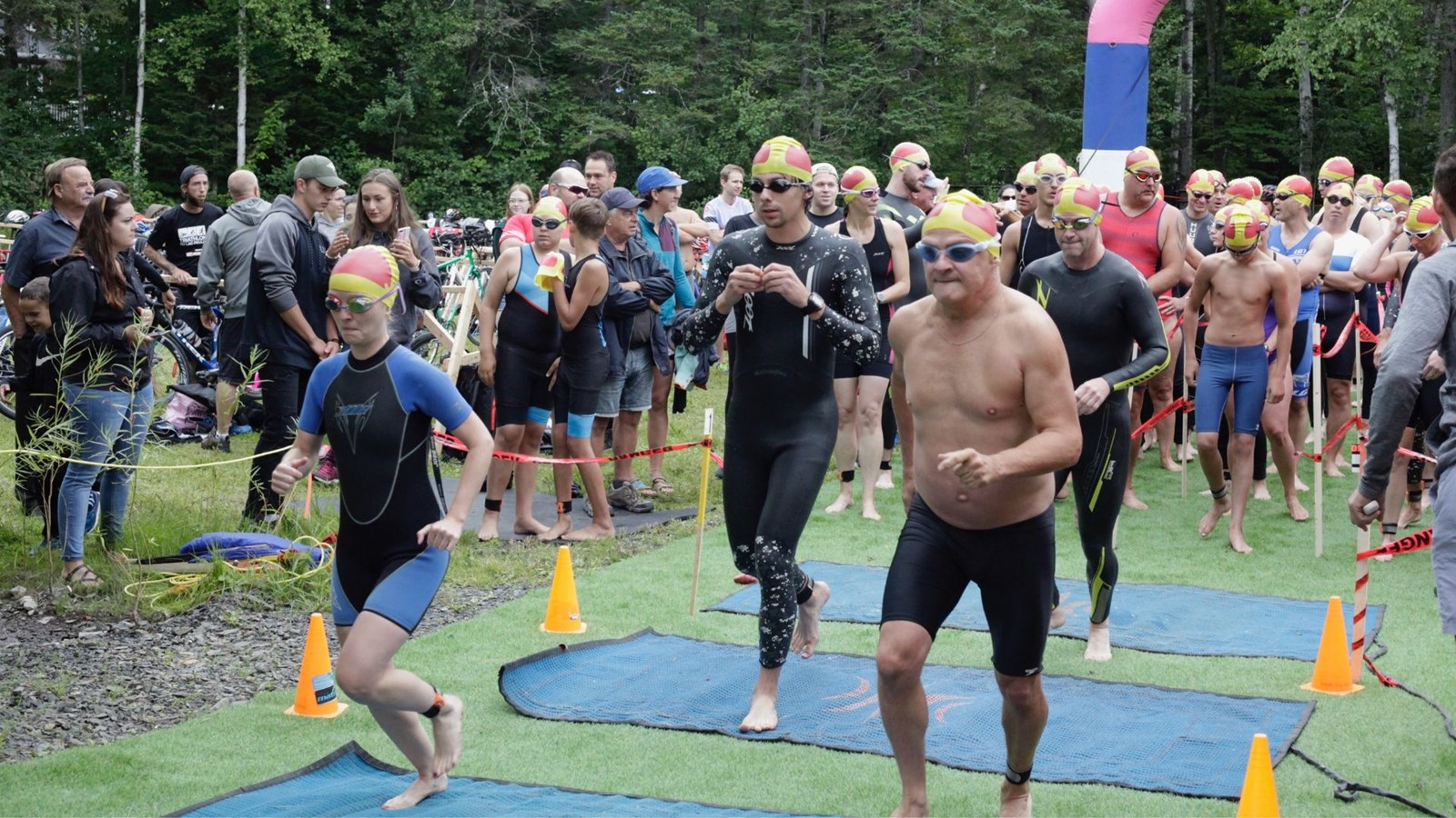 Galerie photos : 6e édition du Triathlon du Lac-Poulin 