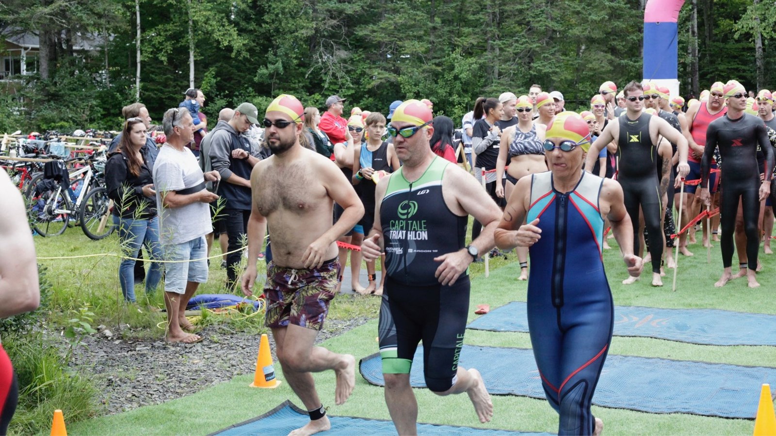 Galerie photos : 6e édition du Triathlon du Lac-Poulin 