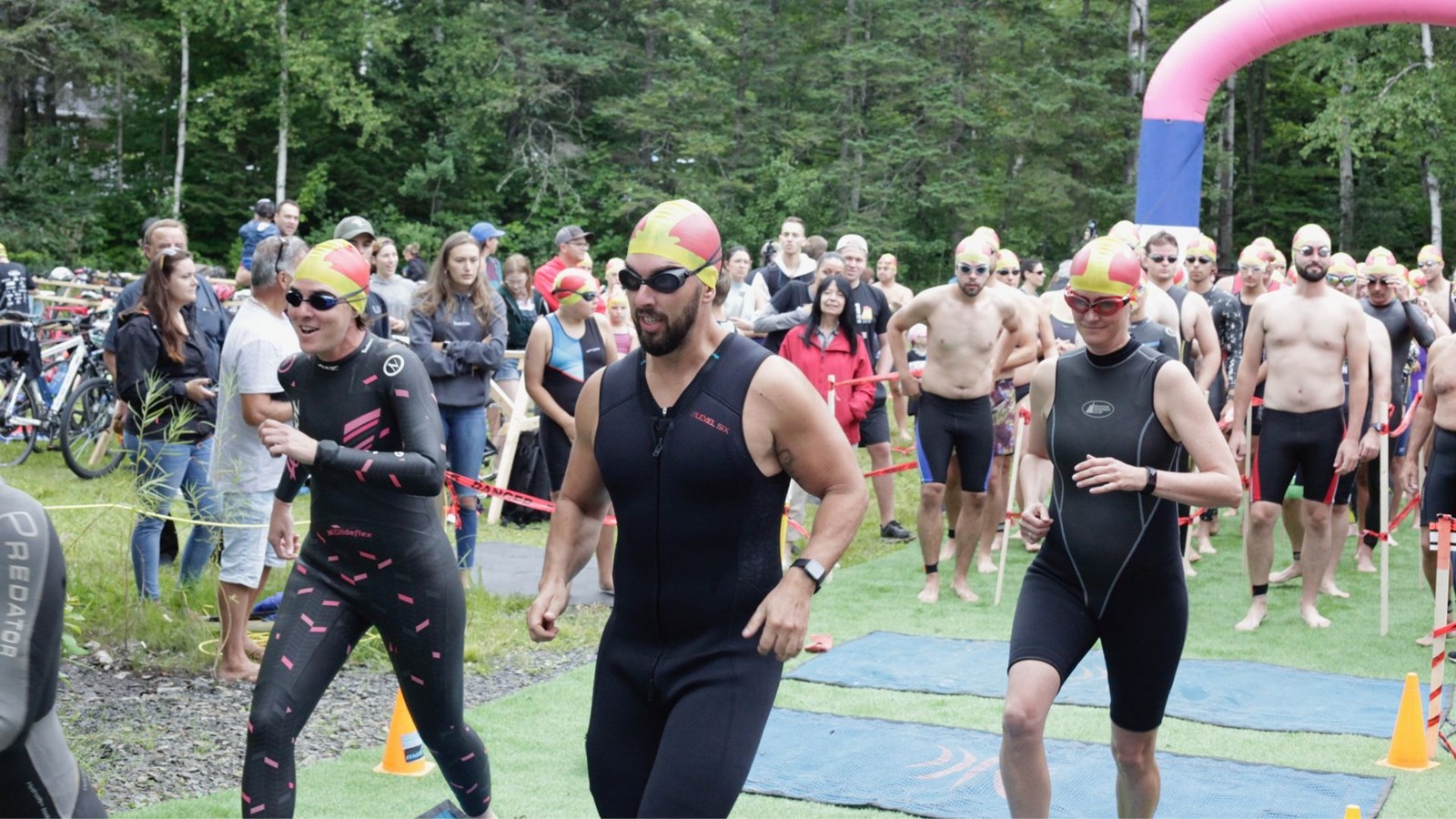 Galerie photos : 6e édition du Triathlon du Lac-Poulin 