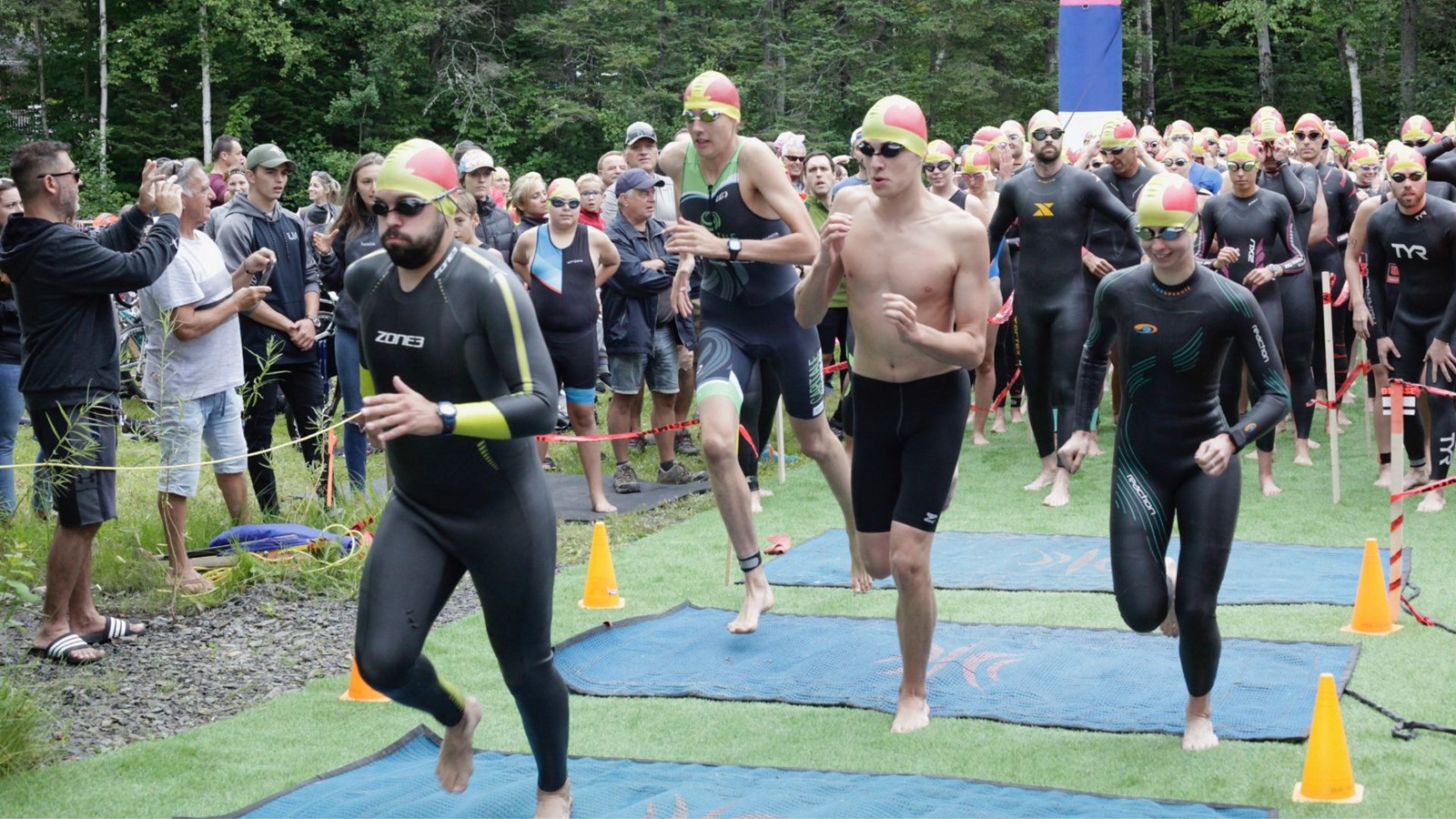 Galerie photos : 6e édition du Triathlon du Lac-Poulin 