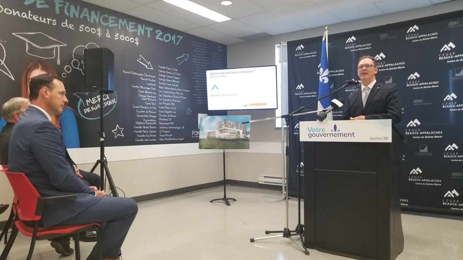 Un nouvel édifice pour le campus Cégep Beauce-Appalaches à Sainte-Marie