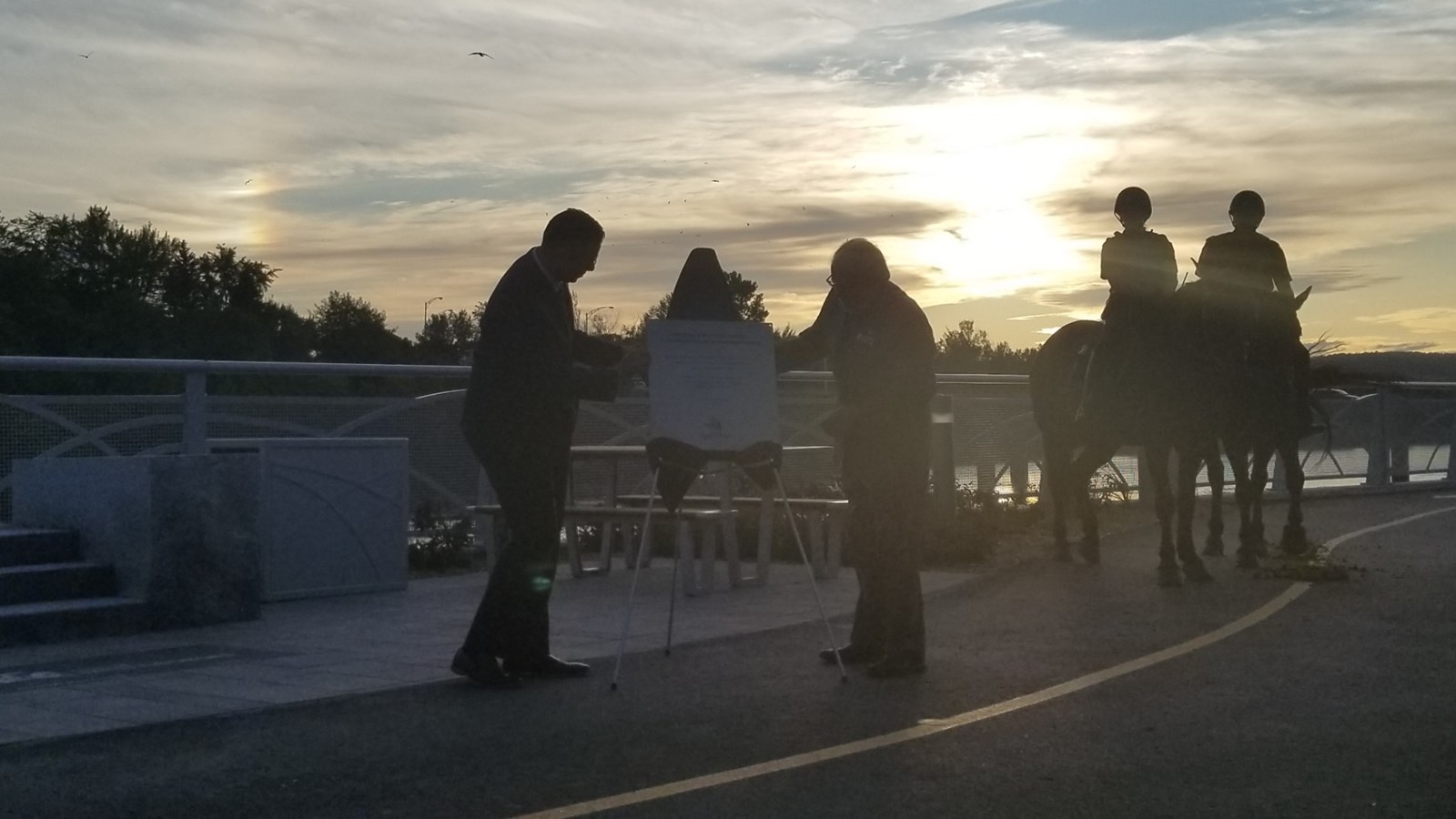 Une soirée festive sur la promenade Redmond