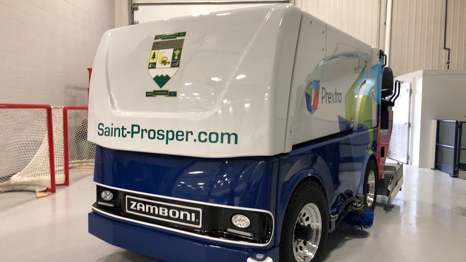 Le nouvel aréna de Saint-Prosper est fin prêt à être utilisé