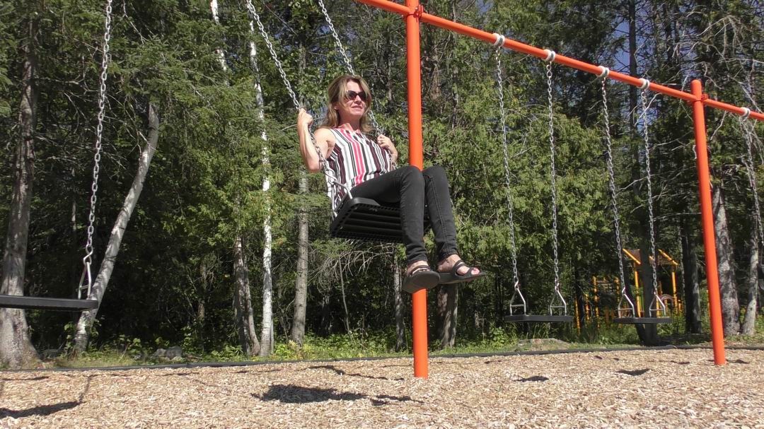 Normand DeLessard présente le parc Poulin de Saint-Georges-de-Beauce