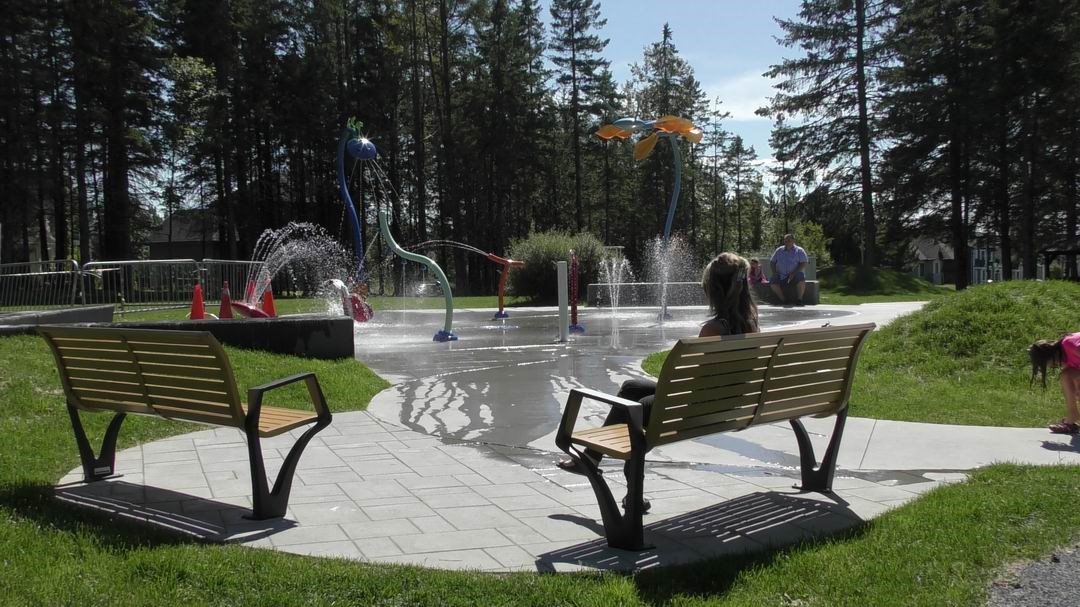 Normand DeLessard présente le parc Poulin de Saint-Georges-de-Beauce
