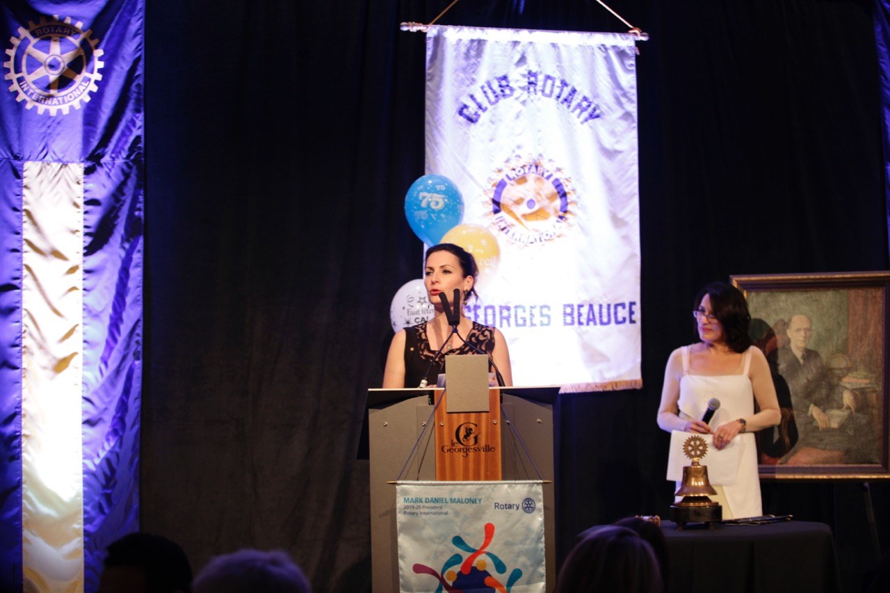 Le Club Rotary amasse 12 500$ pour le Calacs Chaudière-Appalaches 
