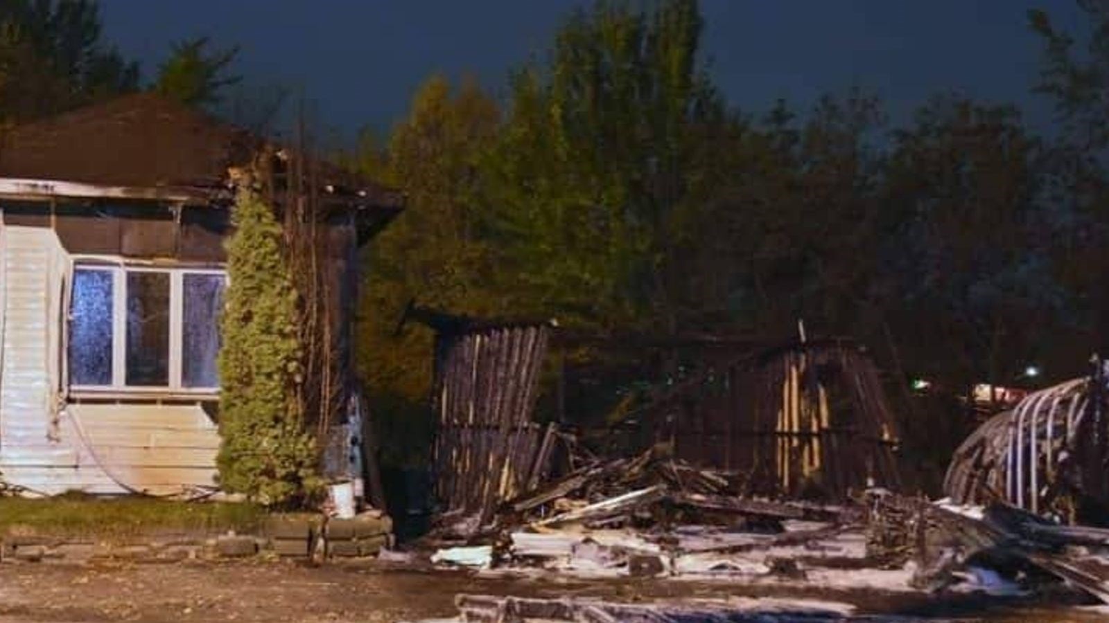 Incendie à Sainte-Marie : perte totale pour un garage