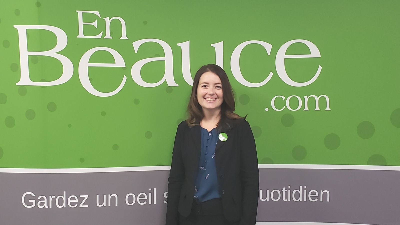 La candidate du Parti vert du Canada, Josiane Fortin