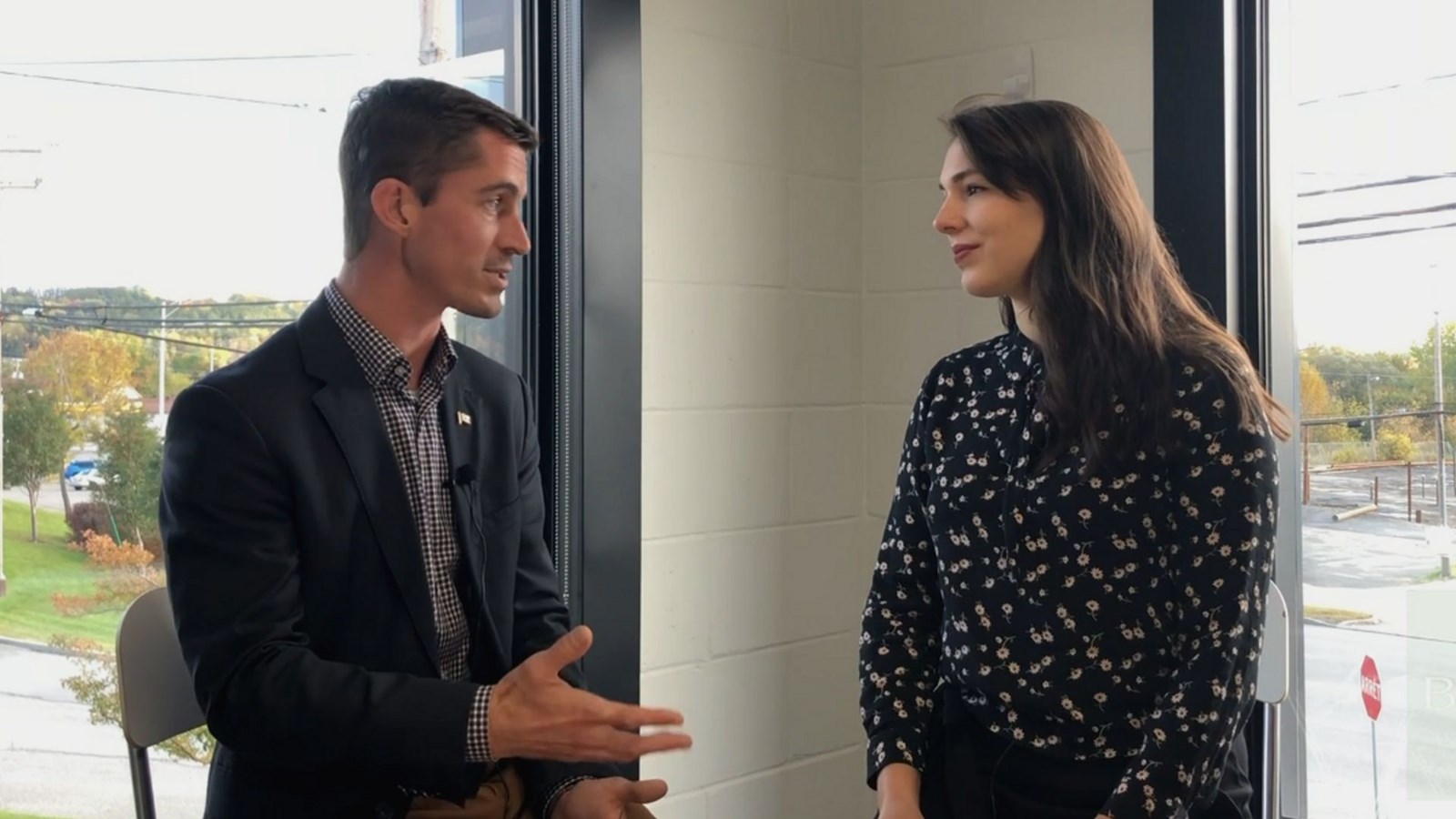 Le candidat du Parti libéral du Canada, Adam Veilleux