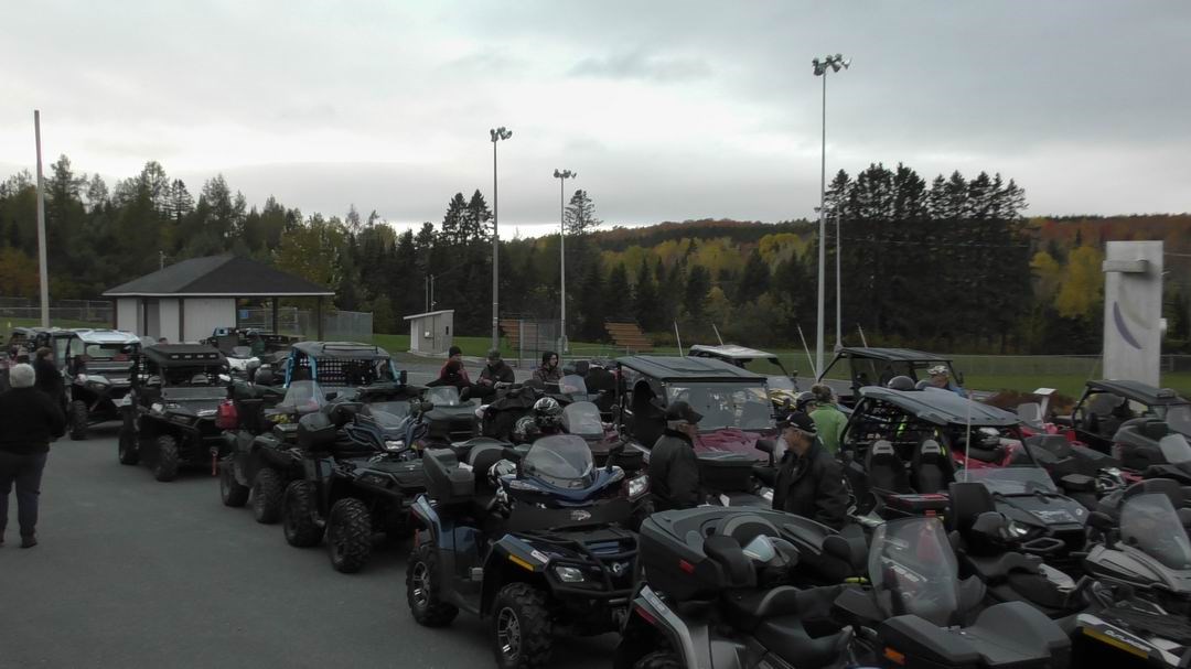 Normand DeLessard présente la randonnée d'automne des Aventuriers Tout-Terrain de Beauce