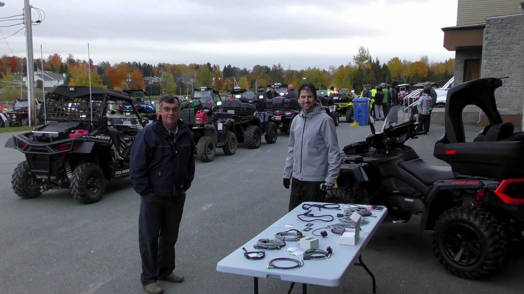 Normand DeLessard présente la randonnée d'automne des Aventuriers Tout-Terrain de Beauce