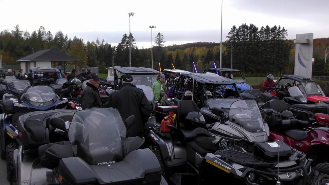 Normand DeLessard présente la randonnée d'automne des Aventuriers Tout-Terrain de Beauce