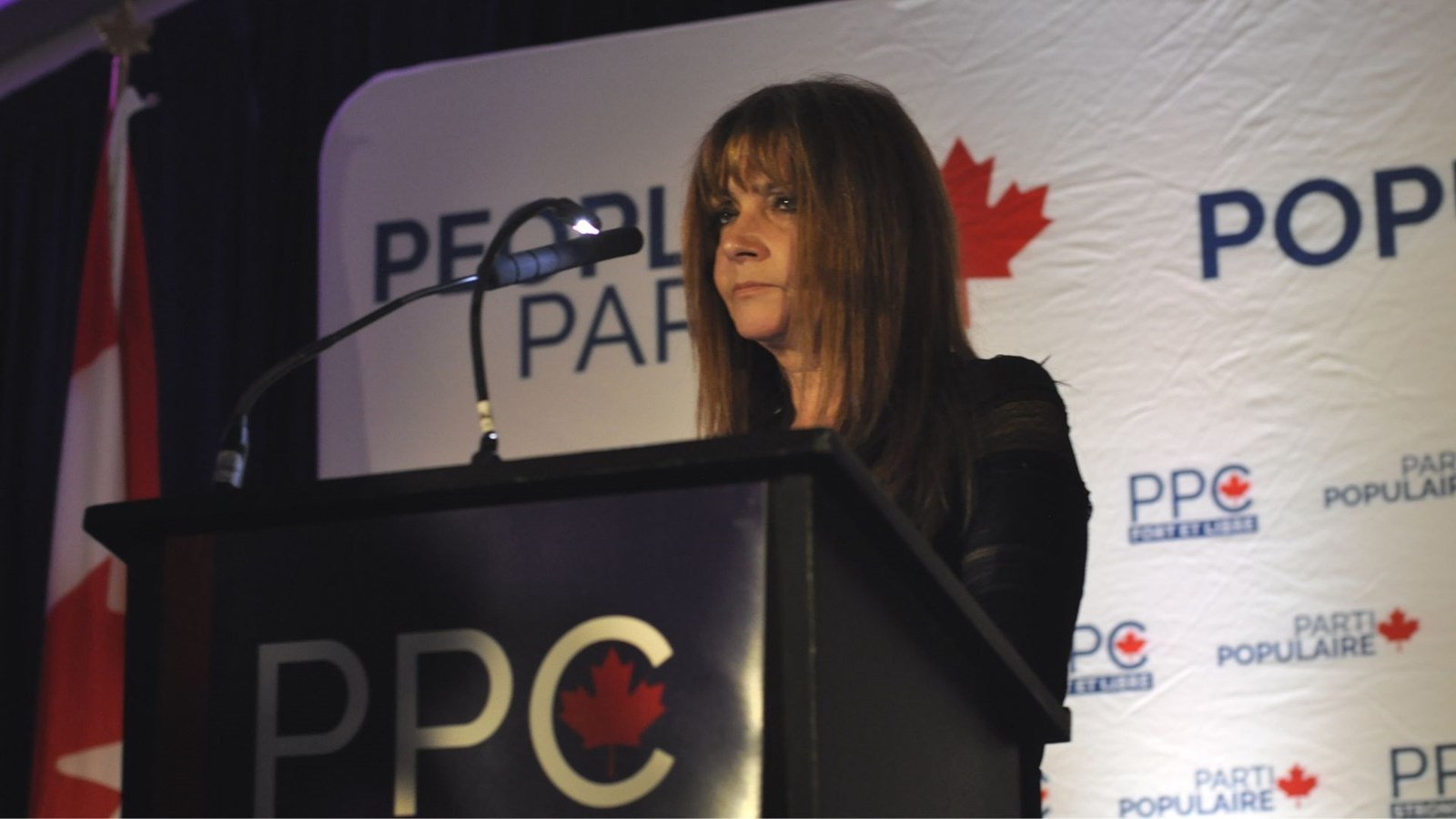 La directrice générale du Parti populaire du Canada, Johanne Mennie