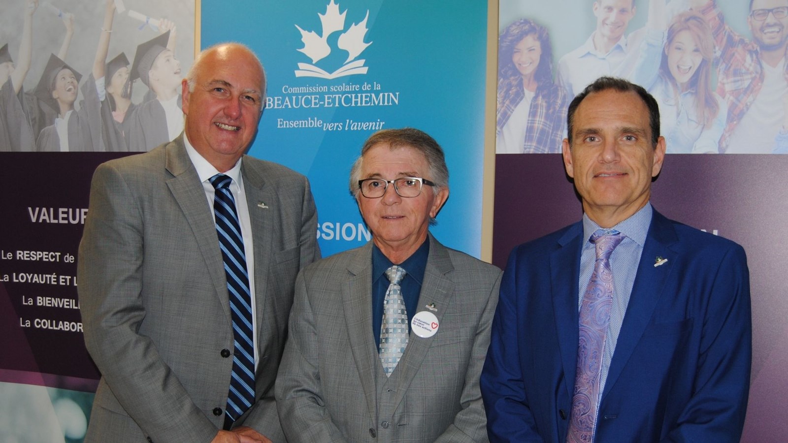 Normand Lessard, Charles-Henri Lecours, Patrick Beaudoin