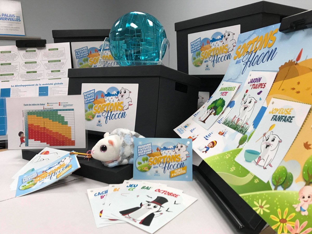 « Sortons avec Flocon » : un nouveau programme pour faire bouger les tout-petits