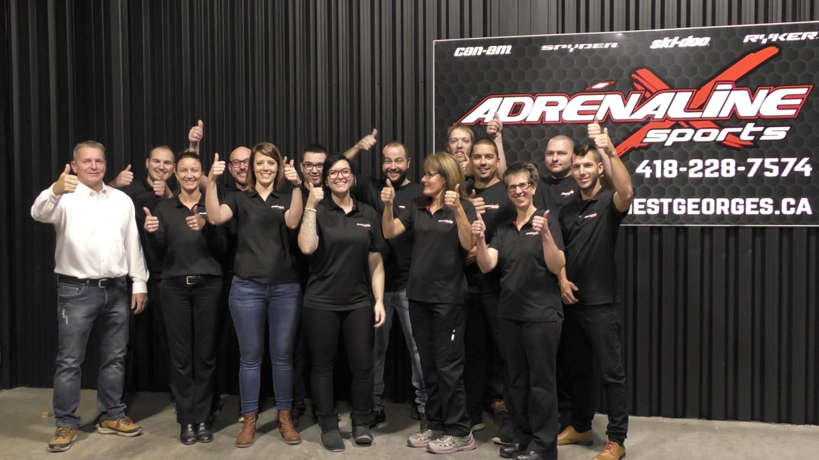 L'Équipe Motopro devient Adrénaline sports Saint-Georges