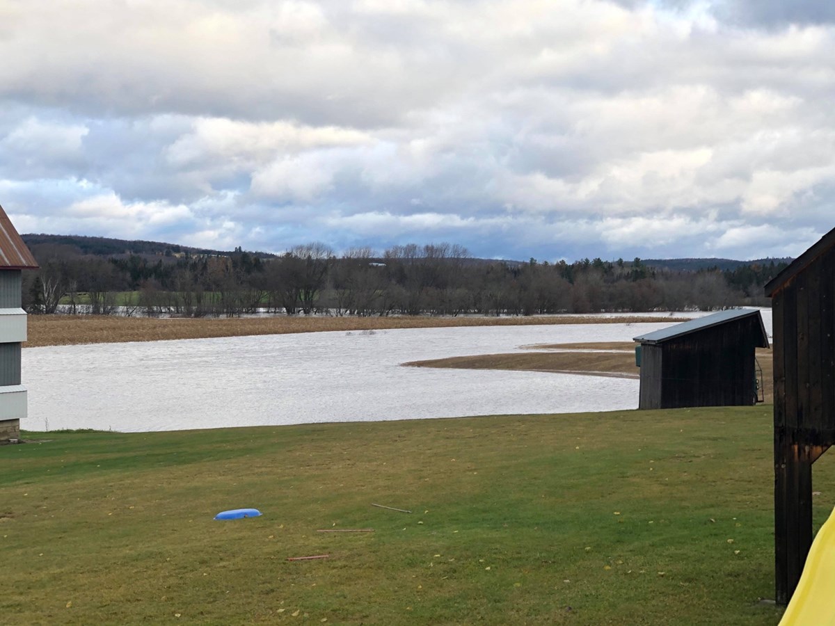 Ponceaux endommagés et inondations mineures à Notre-Dame-des-Pins