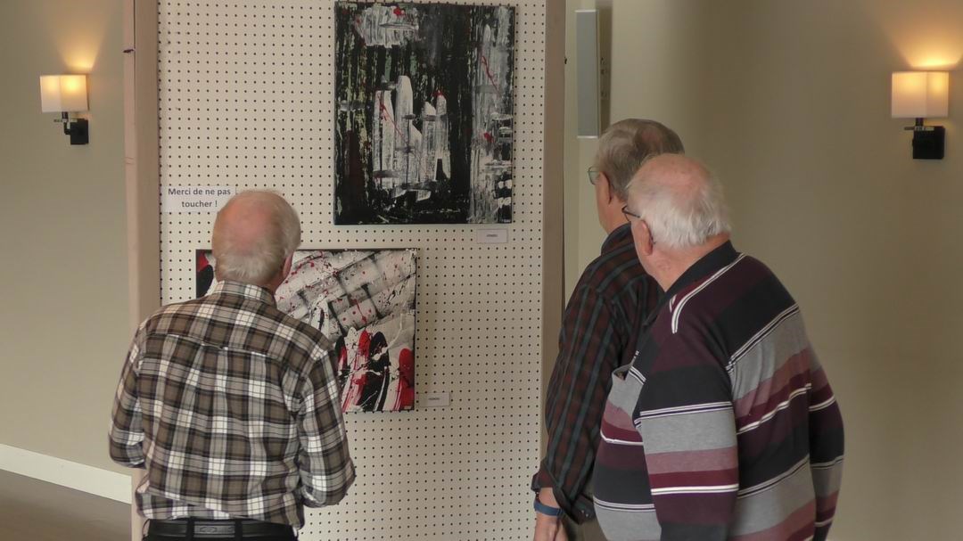 Normand DeLessard présente l'Expo art mixte