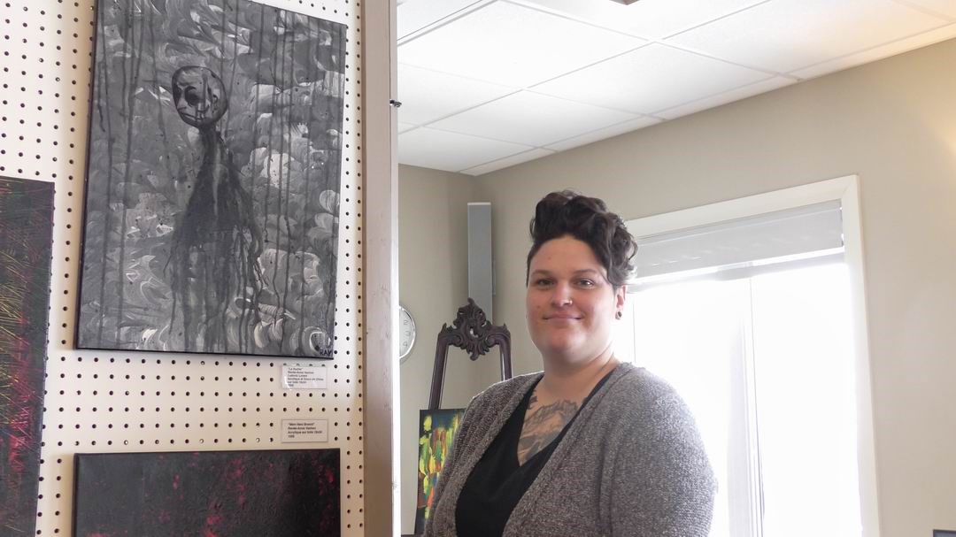 Normand DeLessard présente l'Expo art mixte