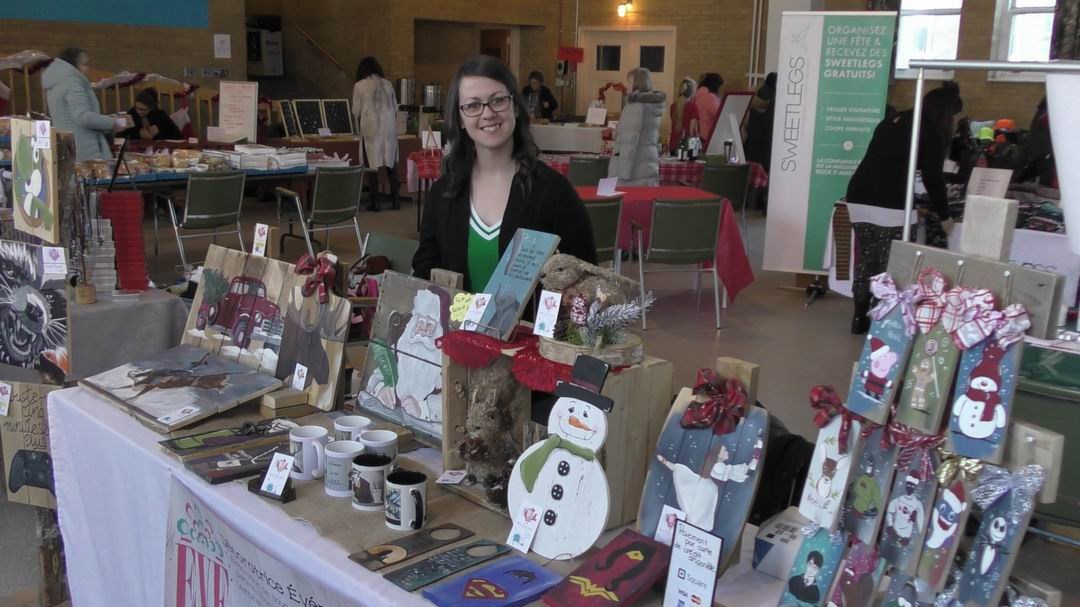Normand DeLessard présente le marché de Noël de Saint-Victor