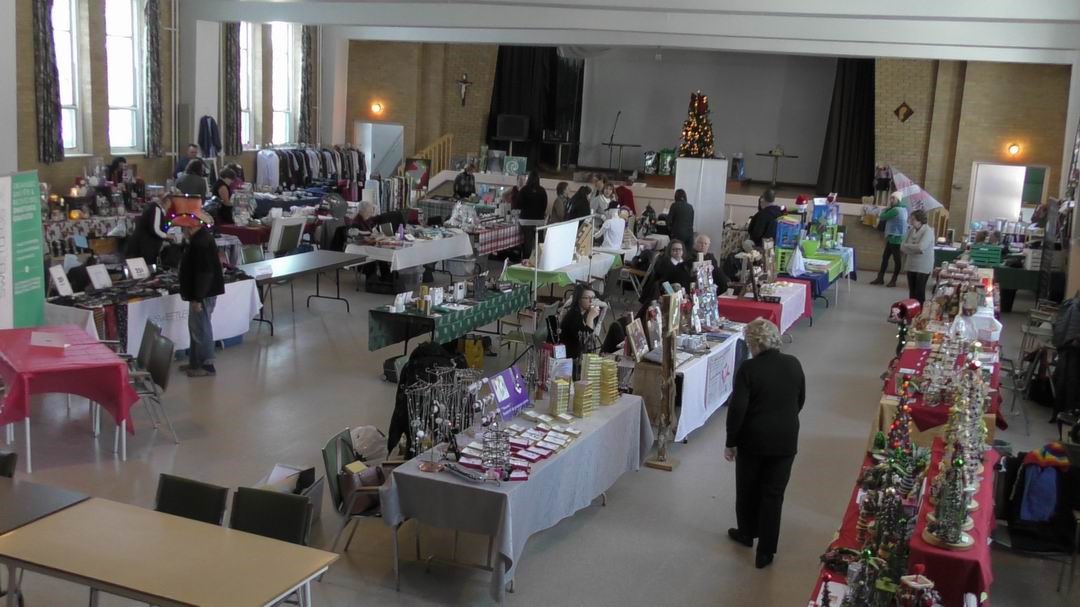 Normand DeLessard présente le marché de Noël de Saint-Victor