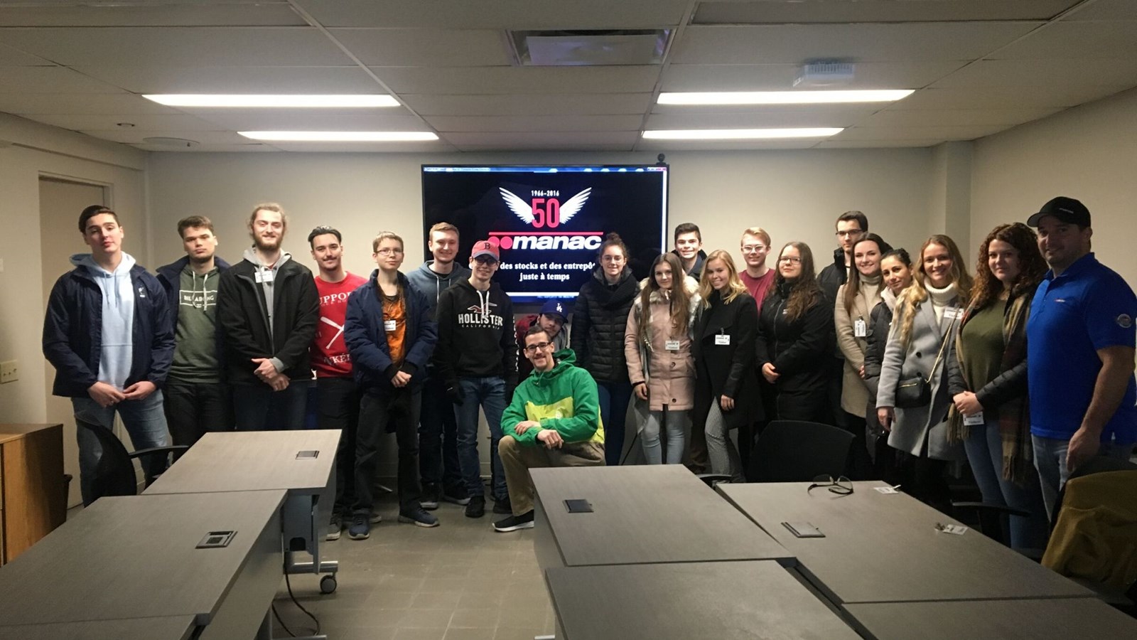 Les étudiants en comptabilité et gestion du Cégep Beauce-Appalaches visitent Manac