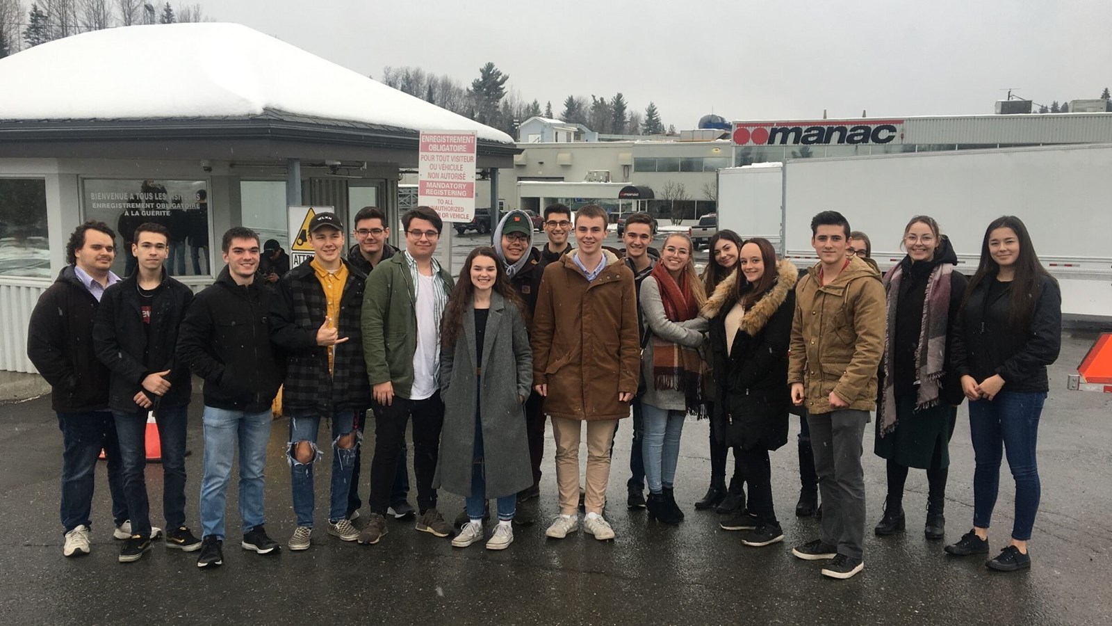 Les étudiants en comptabilité et gestion du Cégep Beauce-Appalaches visitent Manac
