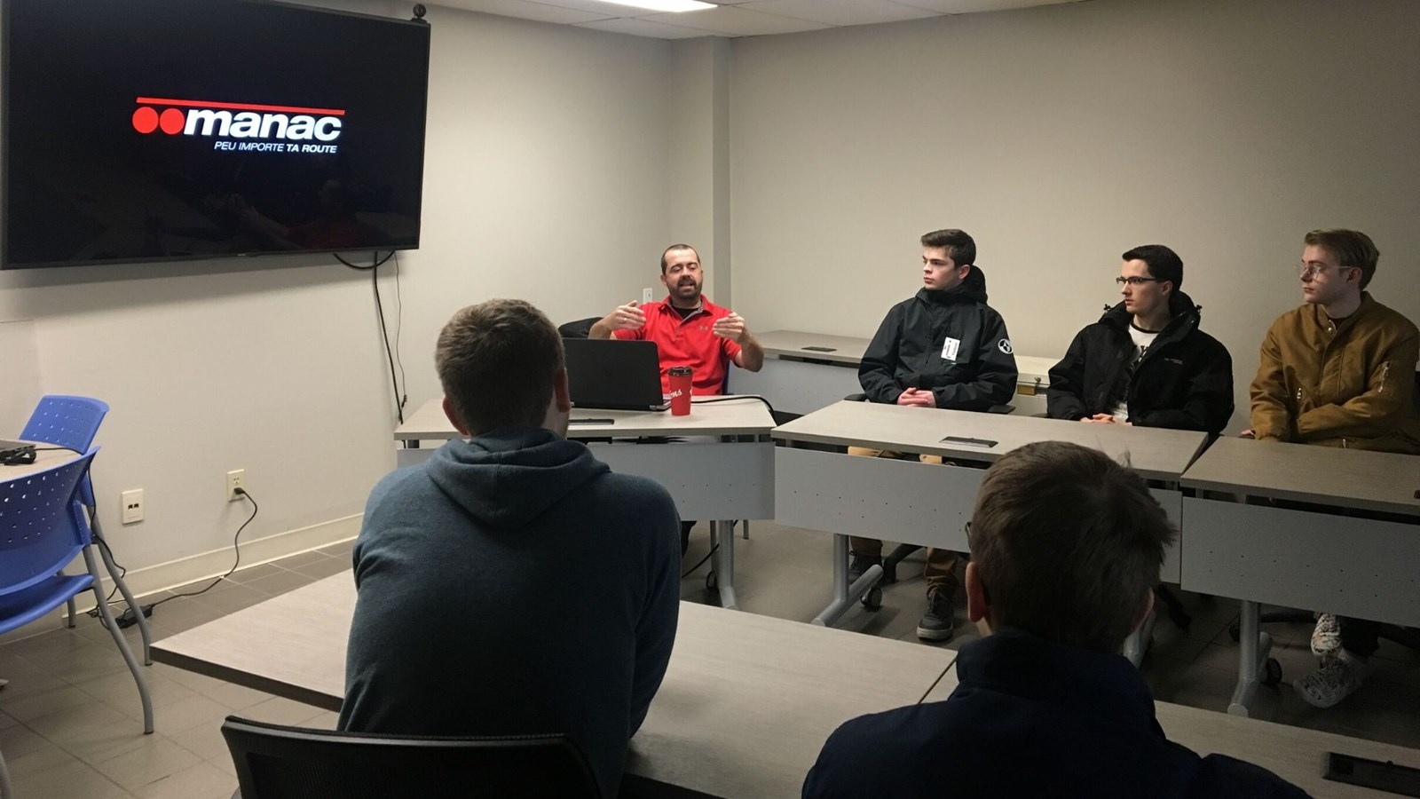 Les étudiants en comptabilité et gestion du Cégep Beauce-Appalaches visitent Manac