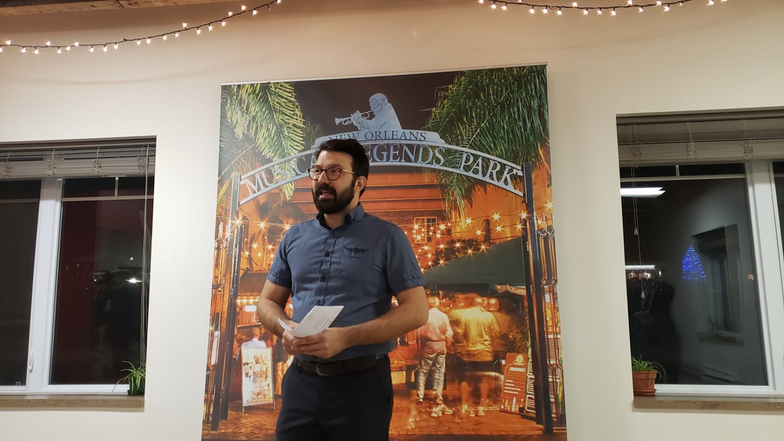 Le vice-président de La Cabane à swing, Olivier Duval