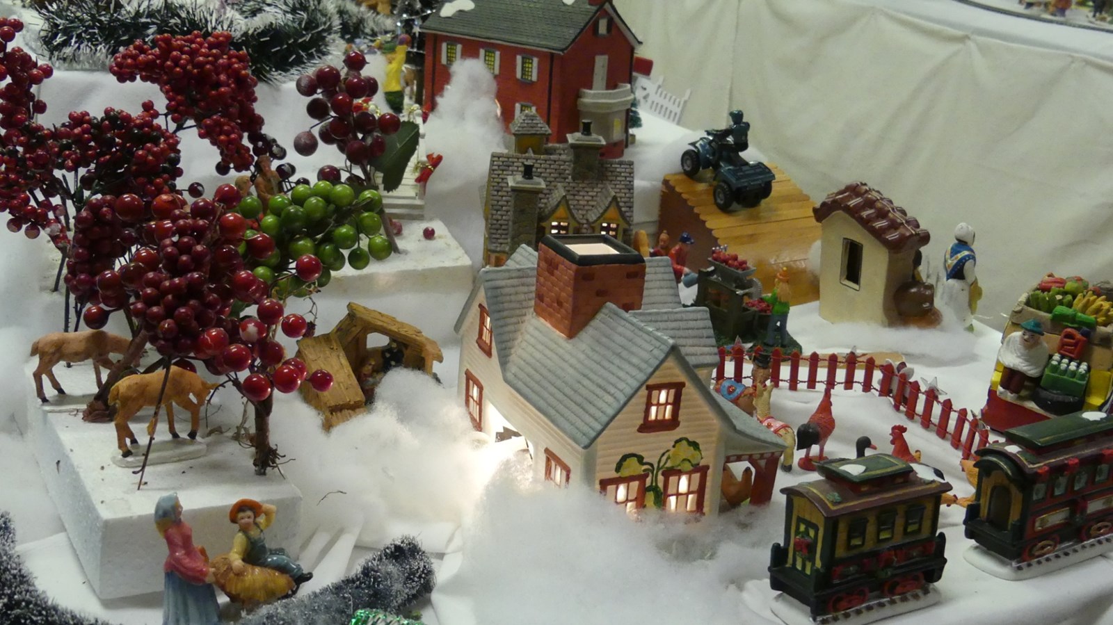 La féérie de Noël se passe en plein milieu du salon de Rachel et Philippe