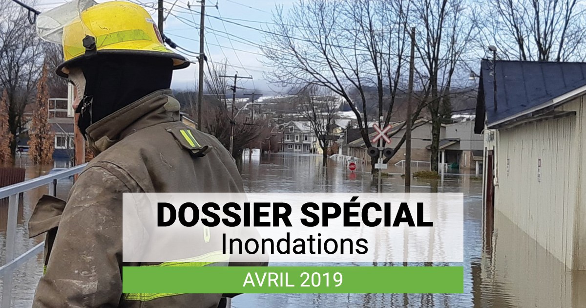 La Beauce a vécu des inondations historiques pendant le mois d'avril 2019.