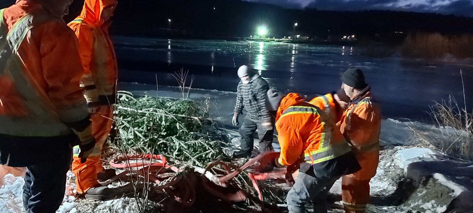 Beauceville: une estacade installée pour Noël?