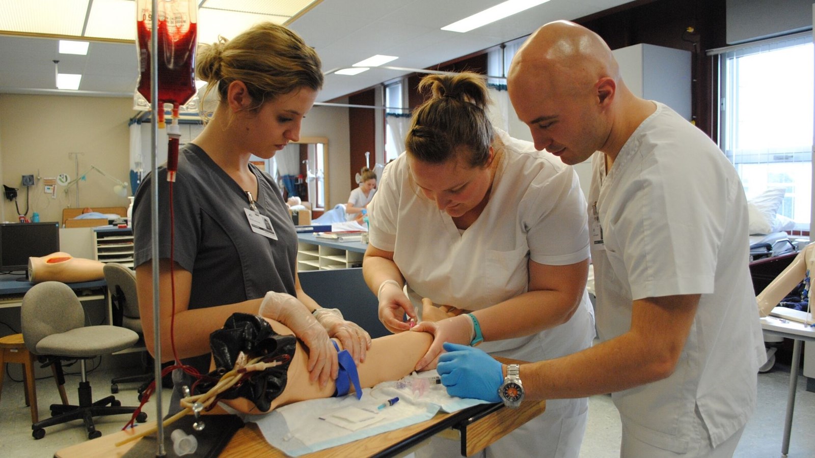 Le cours de technique en soins infirmiers se donne au Cégep Beauce-Appalaches.