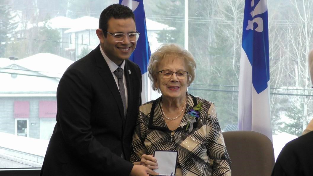 Samuel Poulin et Cécile Binet
