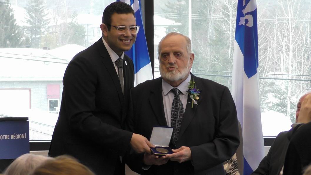 Samuel Poulin et Roger Carette