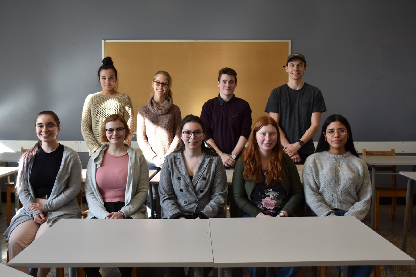 Des étudiants du programme