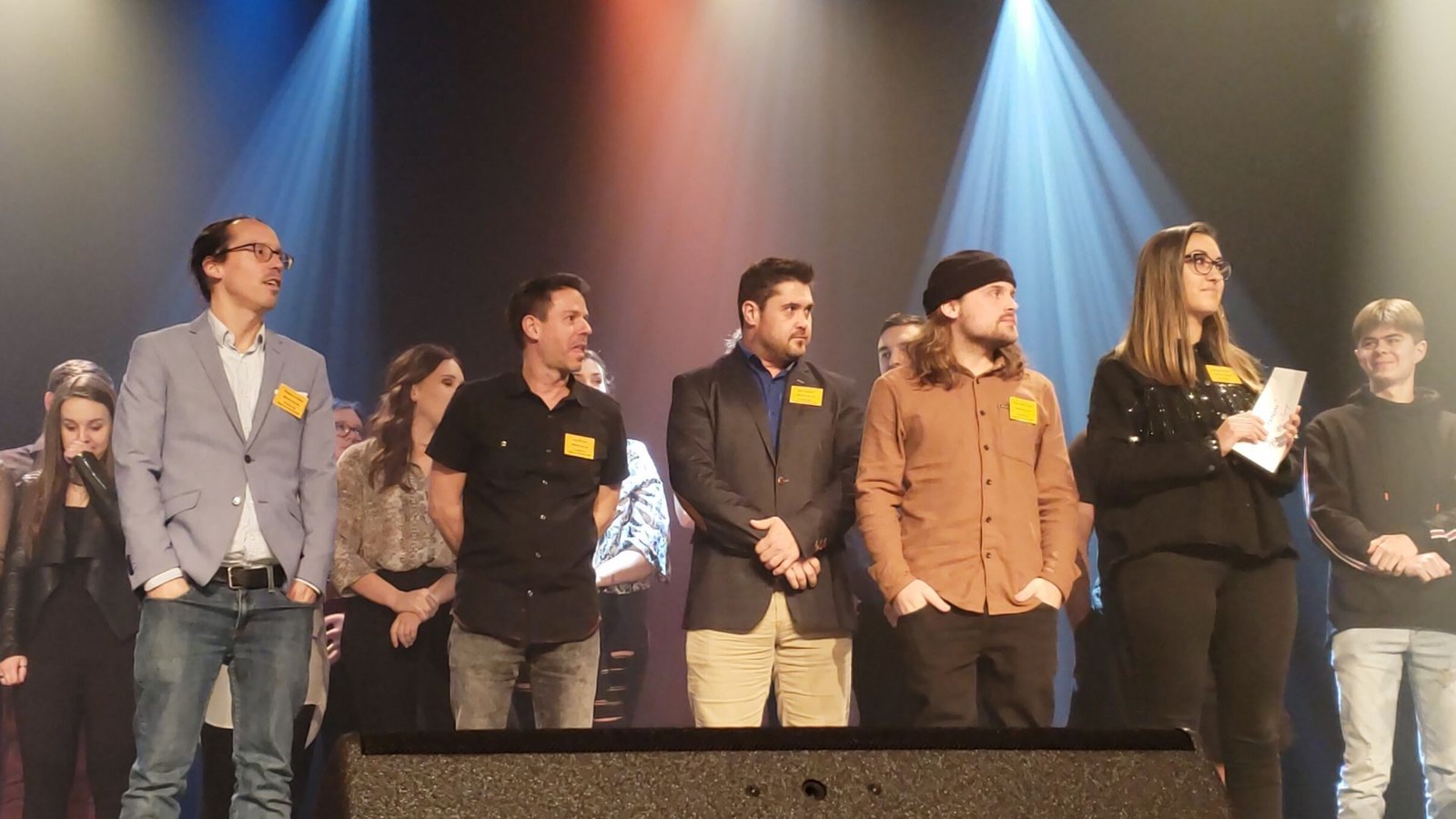 Le jury: Philippe Lemieux,Guy Vincent, Nick Cloutier, Pierre-Hervé Goulet et Jessica Pruneau.